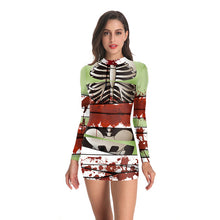 Load image into Gallery viewer, Bloody Nurse Role-play Dress for Women Halloween