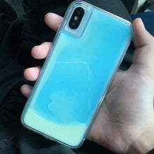 Load image into Gallery viewer, New Fashion Noctilucent Dynamic Liquid Quicksand For iPhone 6 6S 7 8 Plus X XR