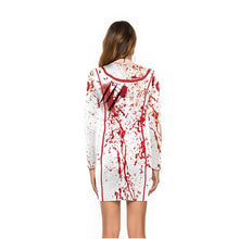 Load image into Gallery viewer, Bloody Nurse Role-play Dress for Women Halloween
