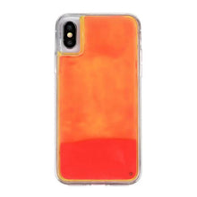Load image into Gallery viewer, New Fashion Noctilucent Dynamic Liquid Quicksand For iPhone 6 6S 7 8 Plus X XR