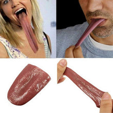 Load image into Gallery viewer, Halloween Harmless Realistic Fake Tongue Magic Trick Joke Prank Horrible Stretchable Prop
