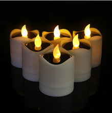 Load image into Gallery viewer, 6pcs Solar Powered LED Candle Light