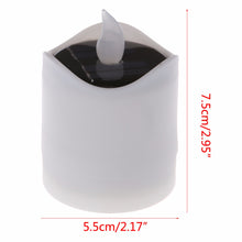Load image into Gallery viewer, 6pcs Solar Powered LED Candle Light